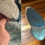 Baby Nicholas and his blue butterfly urn